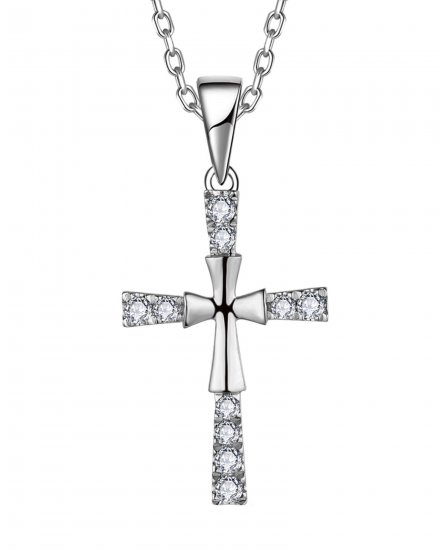 CROSS DIAMOND PENDANT (TP3810)